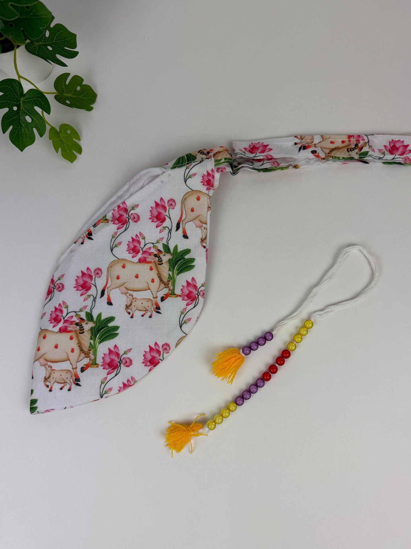 Japa Mala Jholi for Hare Krishna Chanting | Devotional Bead Bag for Japa Meditation | Sacred Chanting Bead Holder