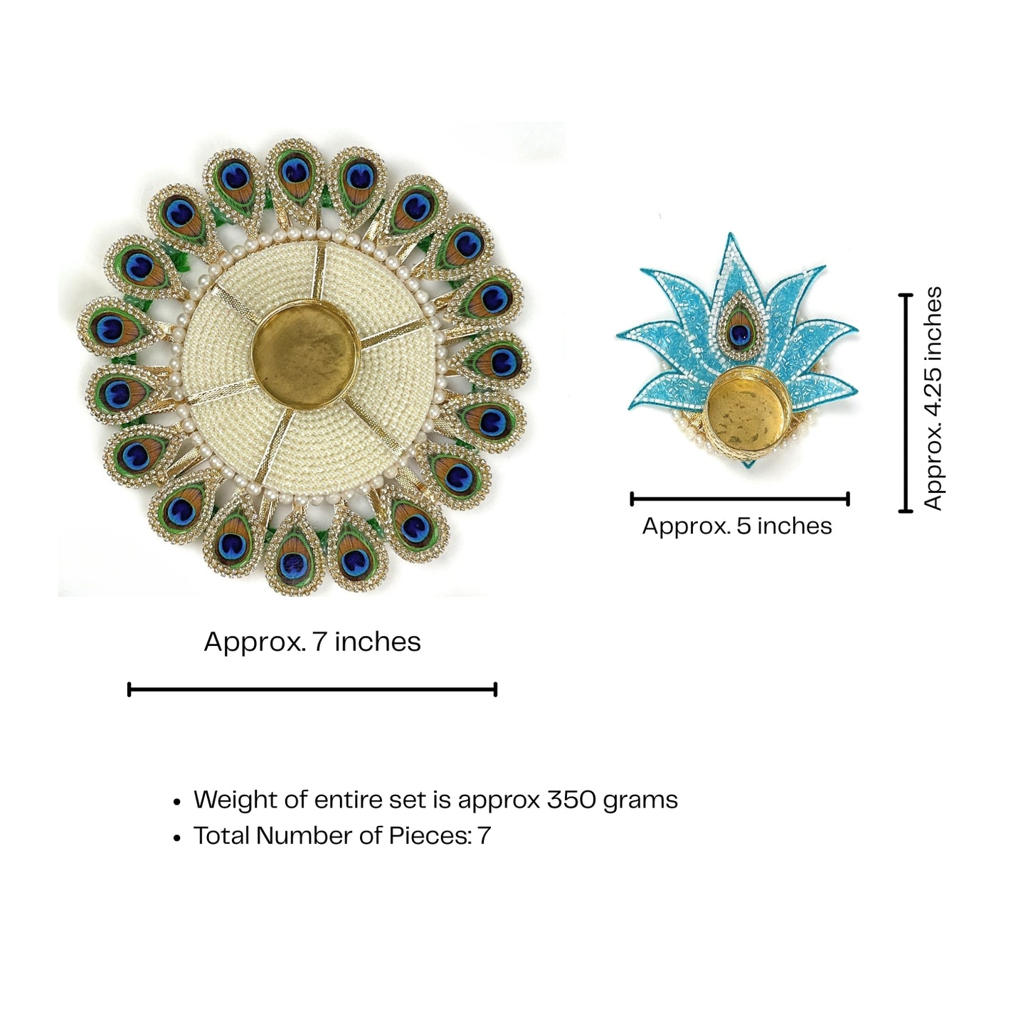 Vibrant Handmade Rangoli Set | Colorful Floor Spread | Perfect for Festivals & Occasions | Durable & Reusable | Ideal for Housewarming and Unique Gift