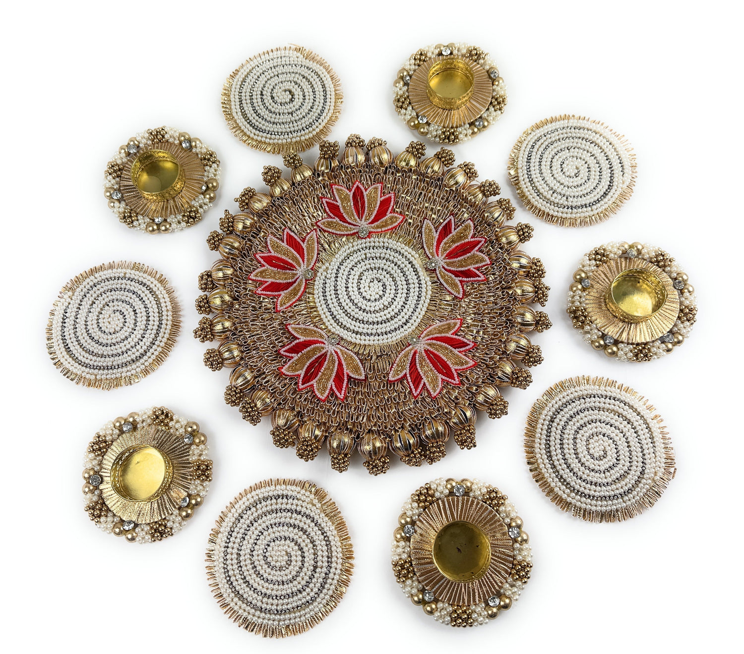 Rangoli Set – Reusable Floor Decor for Festivals, Diwali and Housewarming Gifts