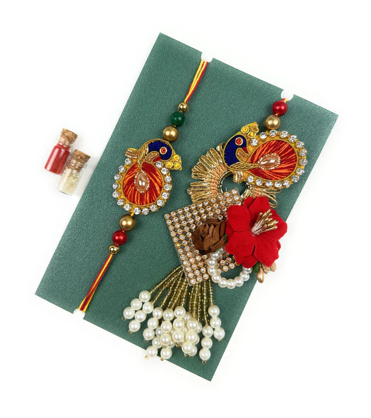 Bhai Bhabhi | Brother - Sister Matching Rakhi
