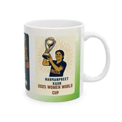 Indian Cricket World Cup Trophy Mug | Historic Wins Ceramic Mug