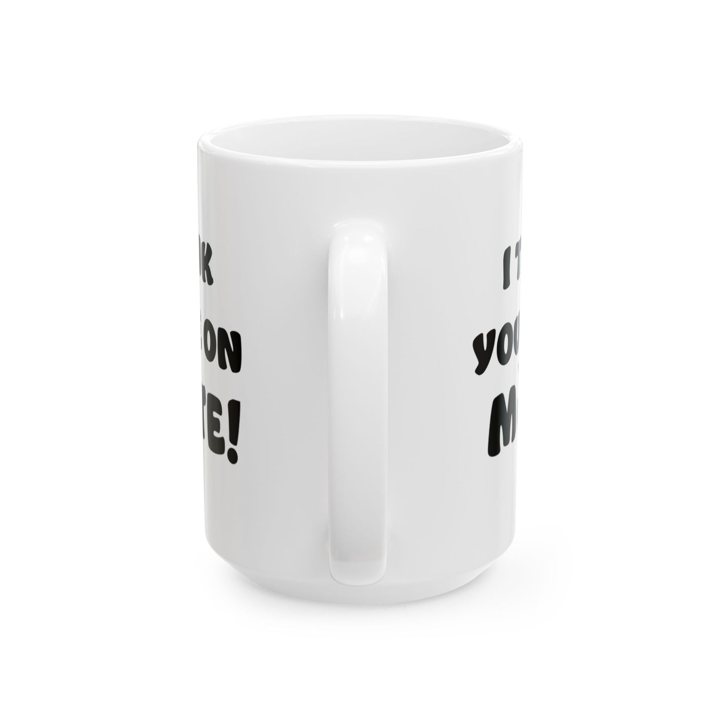 Funny Coffee Mug, Trendy Coffee Cup, Funny Gift, Unique Designer Ceramic Mug, Office Humor, Cool Morning Coffee, Perfect for Home or Work