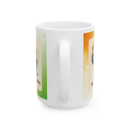 Indian Cricket World Cup Trophy Mug | Historic Wins Ceramic Mug