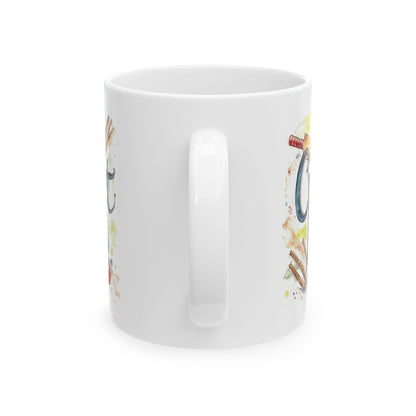 Cricket Sports Life Mug | Ceramic Coffee Cup, 11oz or 15oz