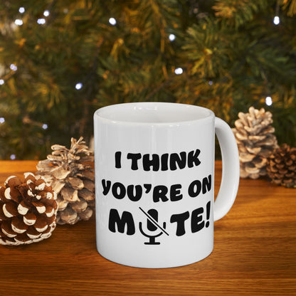 Funny Coffee Mug, Trendy Coffee Cup, Funny Gift, Unique Designer Ceramic Mug, Office Humor, Cool Morning Coffee, Perfect for Home or Work