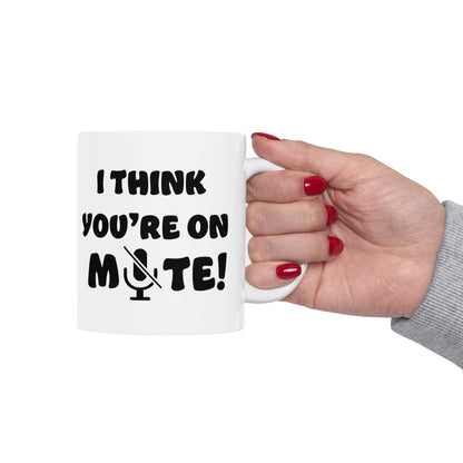 Funny Coffee Mug, Trendy Coffee Cup, Funny Gift, Unique Designer Ceramic Mug, Office Humor, Cool Morning Coffee, Perfect for Home or Work