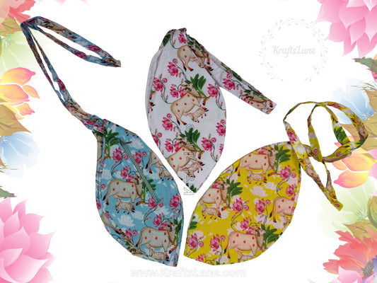 Japa Mala Jholi for Hare Krishna Chanting | Devotional Bead Bag for Japa Meditation | Sacred Chanting Bead Holder