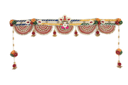 Premium Toran | Bandanwar | Pooja Door Hanging for Diwali, Housewarming | Unique Gift for Auspicious Occasions | Handcrafted