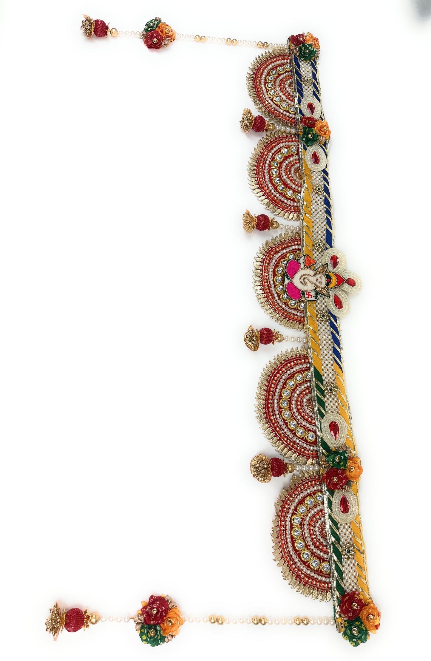 Premium Toran | Bandanwar | Pooja Door Hanging for Diwali, Housewarming | Unique Gift for Auspicious Occasions | Handcrafted
