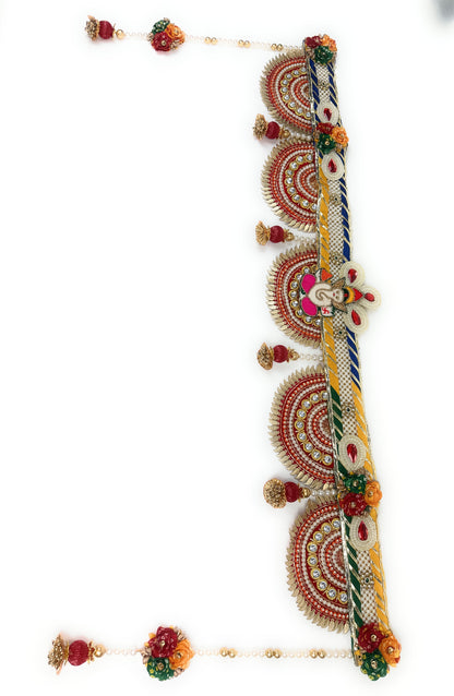 Premium Toran | Bandanwar | Pooja Door Hanging for Diwali, Housewarming | Unique Gift for Auspicious Occasions | Handcrafted