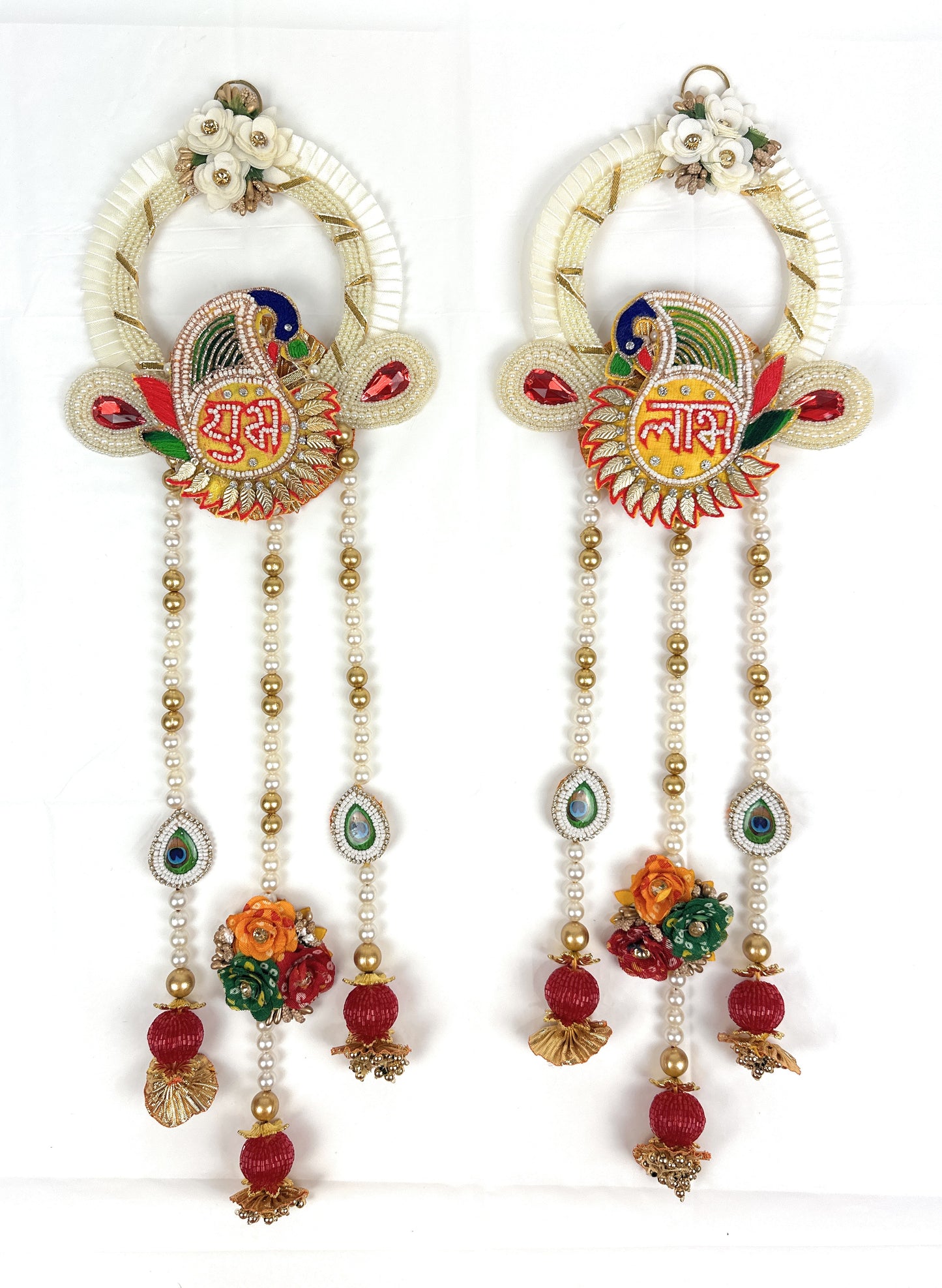 Premium Toran | Bandanwar | Pooja Door Hanging for Diwali, Housewarming | Unique Gift for Auspicious Occasions | Handcrafted