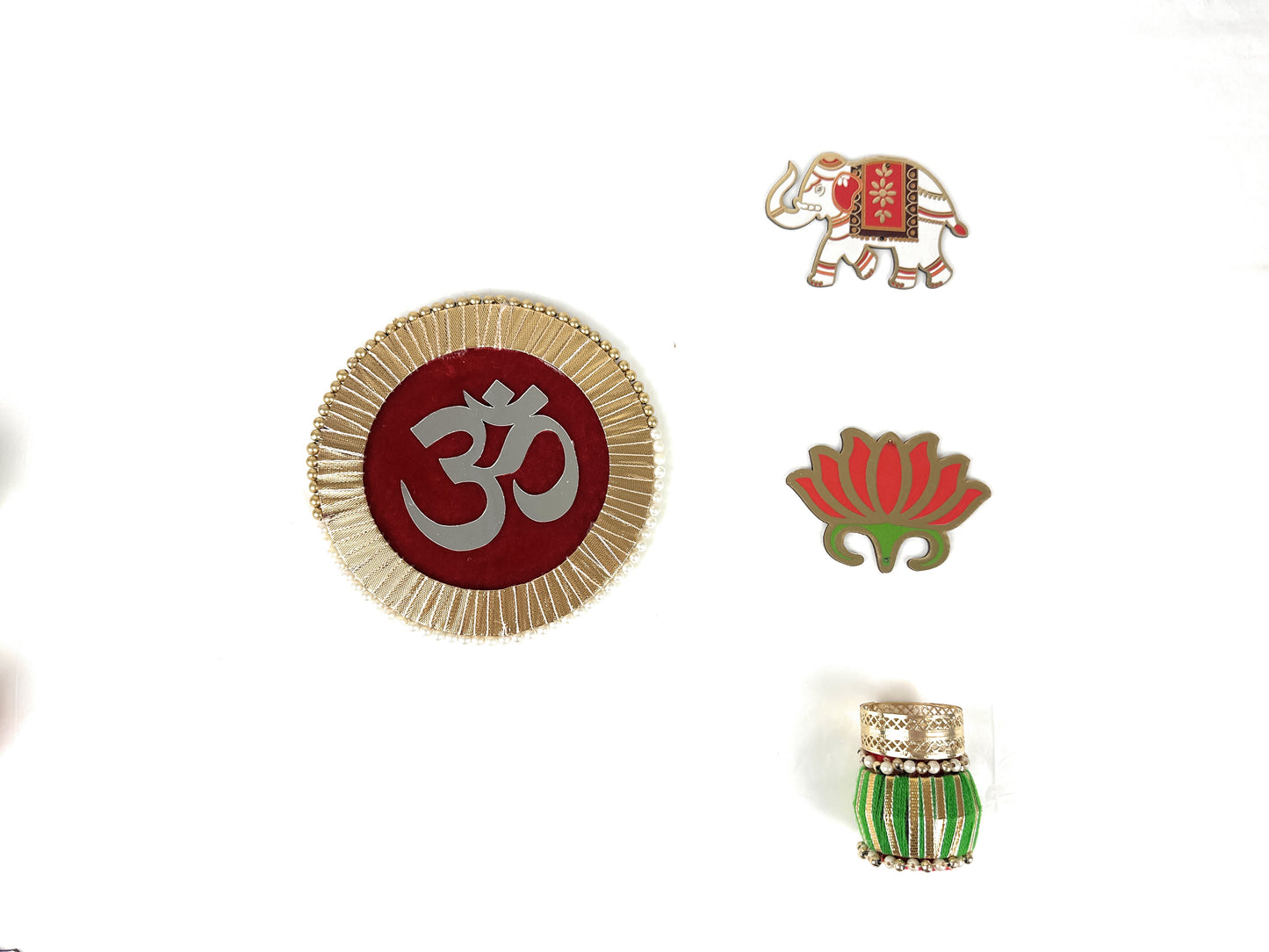 Vibrant Handmade Rangoli Set | Colorful Floor Spread | Perfect for Festivals & Occasions | Durable & Reusable | Ideal for Housewarming and Unique Gift