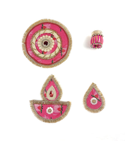 Vibrant Handmade Rangoli Set | Colorful Floor Spread | Perfect for Festivals & Occasions | Durable & Reusable | Ideal for Housewarming and Unique Gift