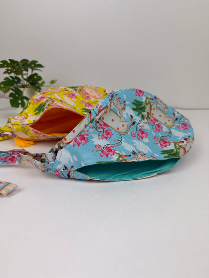 Japa Mala Jholi for Hare Krishna Chanting | Devotional Bead Bag for Japa Meditation | Sacred Chanting Bead Holder