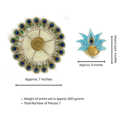 Vibrant Handmade Rangoli Set | Colorful Floor Spread | Perfect for Festivals & Occasions | Durable & Reusable | Ideal for Housewarming and Unique Gift