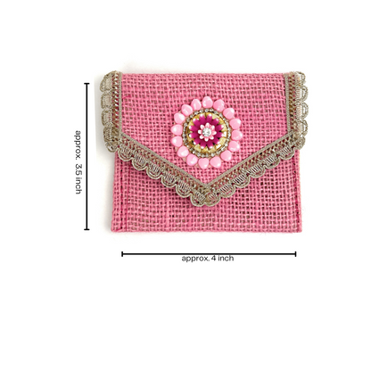 Eco-Friendly Handmade Fabric Envelopes with Magnetic Clasps | Reusable & Durable | Return Favors | Gift | Ideal for gifting cash card or other small items