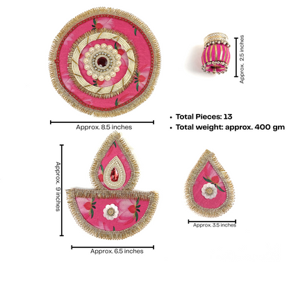 Vibrant Handmade Rangoli Set | Colorful Floor Spread | Perfect for Festivals & Occasions | Durable & Reusable | Ideal for Housewarming and Unique Gift